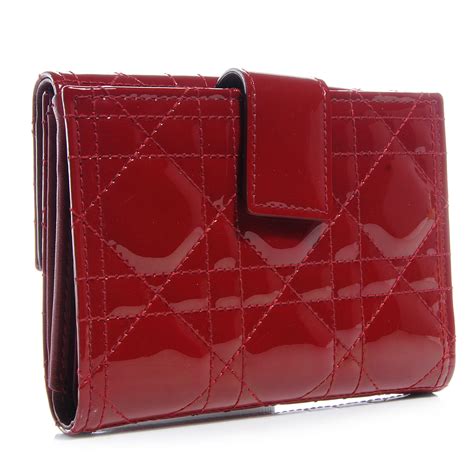 dior red wallet 1990|vintage christian Dior wallet.